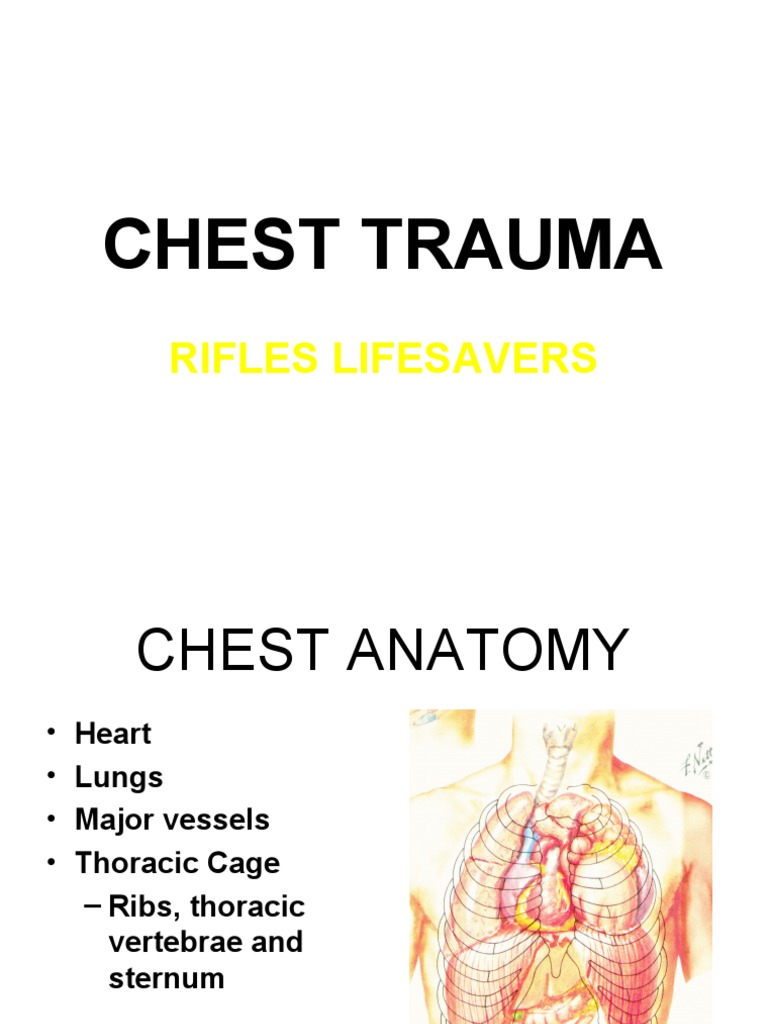 RLS Chest Trauma | PDF | Thorax | Major Trauma