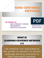 Learning-Centered Methods