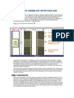 Calibration of Gamma Ray Detectors and Logs