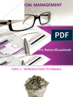 Financial Management: PN: Ratna Khuzaimah