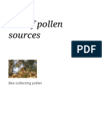 List of Pollen Sources - Wikipedia