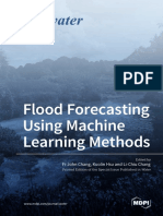 Flood Forecasting Using Machine Learning Methods