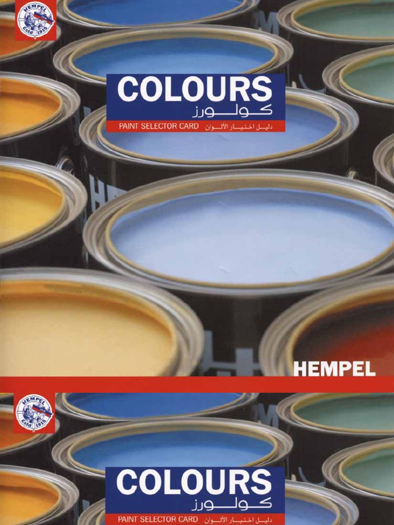 Hempel Colourcard Colours PDF