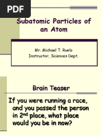 SubAtomic Particles