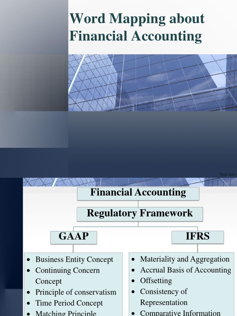 Word Mapping About Financial Accounting | PDF | International Financial ...