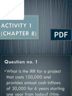 Chapter 8 Activity 1