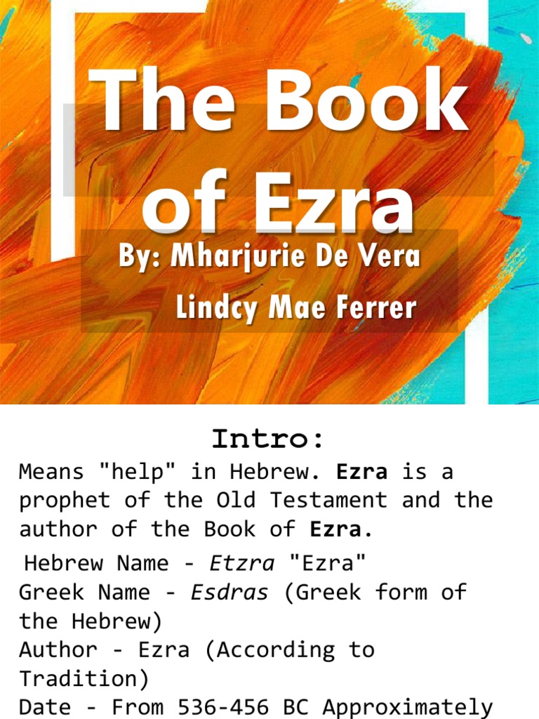 The Book of Ezra | Download Free PDF | Babylonian Captivity | Bible Content