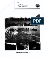 PDF Base de Datos de Costos Unitarios Plan MERISS - CES 2007-Ok