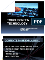 Touchscreen Ppt 2010