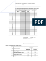 FORMAT PENILAIAN PENTAS PAI Juri MTQ