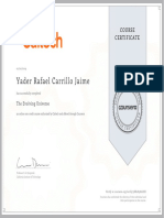 Yader Rafael Carrillo Jaime: Course Certificate