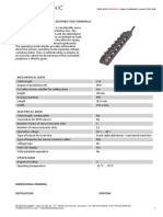 Mechanical Data: Connection Technology - Distribution Terminals