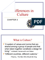 Global Business: Differences in Culture