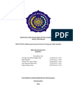 Contoh Proposal PKM 5 BIDANG