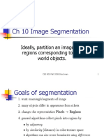 CH 10 Image Segmentation: Ideally, Partition An Image Into Regions Corresponding To Real World Objects