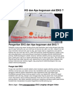 Pengertian EKG Dan Apa Kegunaan Alat EKG