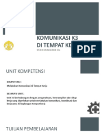 Komunikasi K3