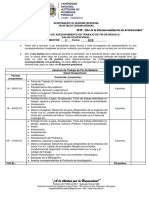 2018 Cronograma de Revisiones de Protocolo de Trabajo de Fin de Módulo-1