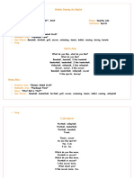 23 Weekly Planning For English - February 25th, 2019