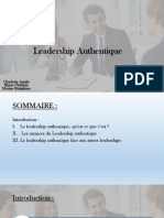 Leadership Authentique