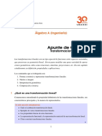Apunte VI Transformaciones Ineales PDF