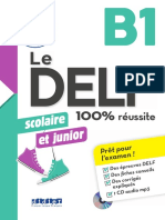 DELF B1 - Scolaire Et Junior - Extrait PDF