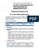 Ba 001 Pra CNDSR 2019