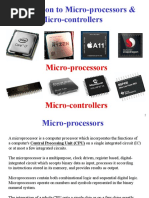 Microprocessors Microcontrollers