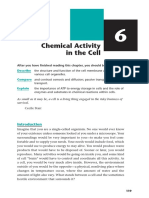 Chemical Activity in the Cell: Cell Membranes & Transport