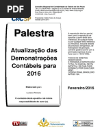 Palestra CRC Fev. 2016