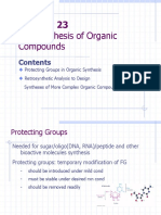 The Synthesis of Organic Compounds