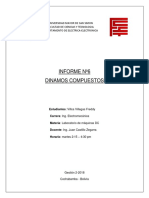 Informe Nº6 Dinamos Compuestos