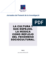 La Cultura y Sus Espejos. La Musica Como Elemento Sociocultural PDF