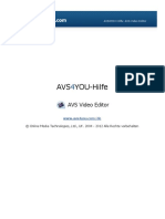 Avsvideoeditorhelp PDF