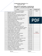 Proces Verbal Activ - Extracurriculare-Model