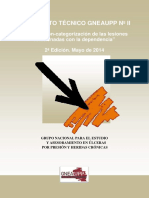 Clasificacion Categorizacion de Las Lesiones Relacionadas Con La Dependencia Segunda Edicion PDF