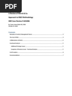 HBR Case Review Merck R&D 2010