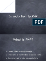 Introduction To PHP 100910172456 Phpapp01 PDF
