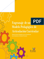 Engranaje de Un Modelo Pedagogico en Educacion Parvularia PDF