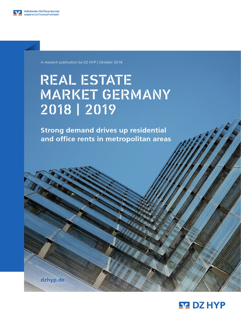 Dz Hyp Real Estate Market Germany 18 Final Inflation Economic Growth