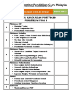 Senarai Semak Praktikum