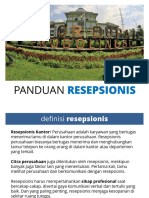 Panduan Resepsionis