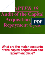 Audit of The Capital Acquisition and Repayment Cycle: 2003 Pearson Education Canada Inc