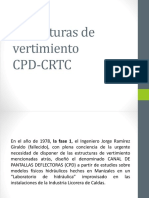 Diseño estructuras vertimiento CPD-CRTC