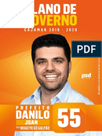 Plano de Governo Cajamar - Danilo Joan 55 