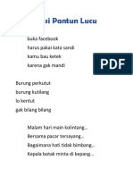 Kompilasi Pantun Lucu