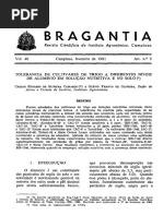 Alumínio e Agricultura