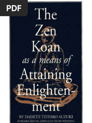 Dtsuzuki Zen Koan Pdf Zen Enlightenment In Buddhism