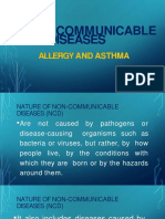 Non-Communicable Diseases: Allergy and Asthma