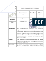 SPO Perawatan Pasien Ruang Isolasi